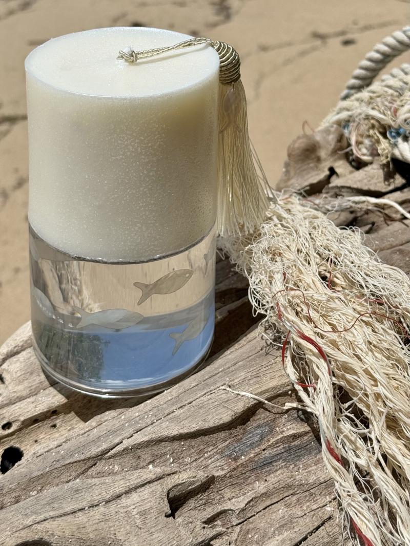 070 Soy candle and epoxy resin