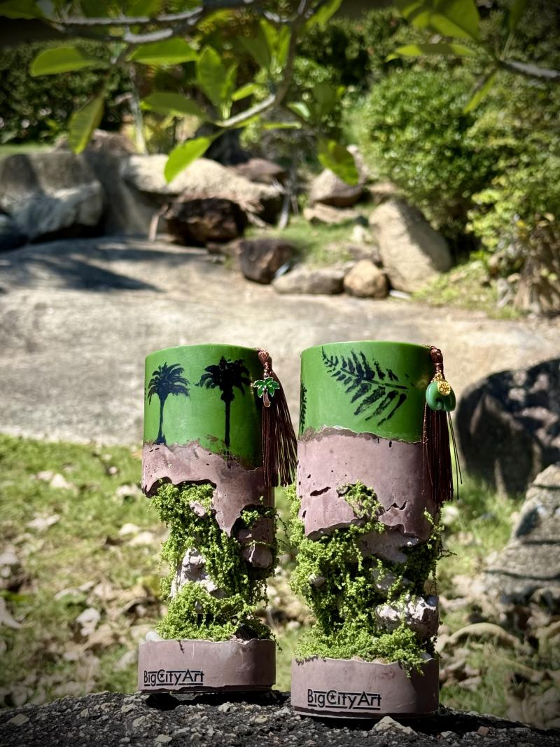 087 Kit 2 soy candle