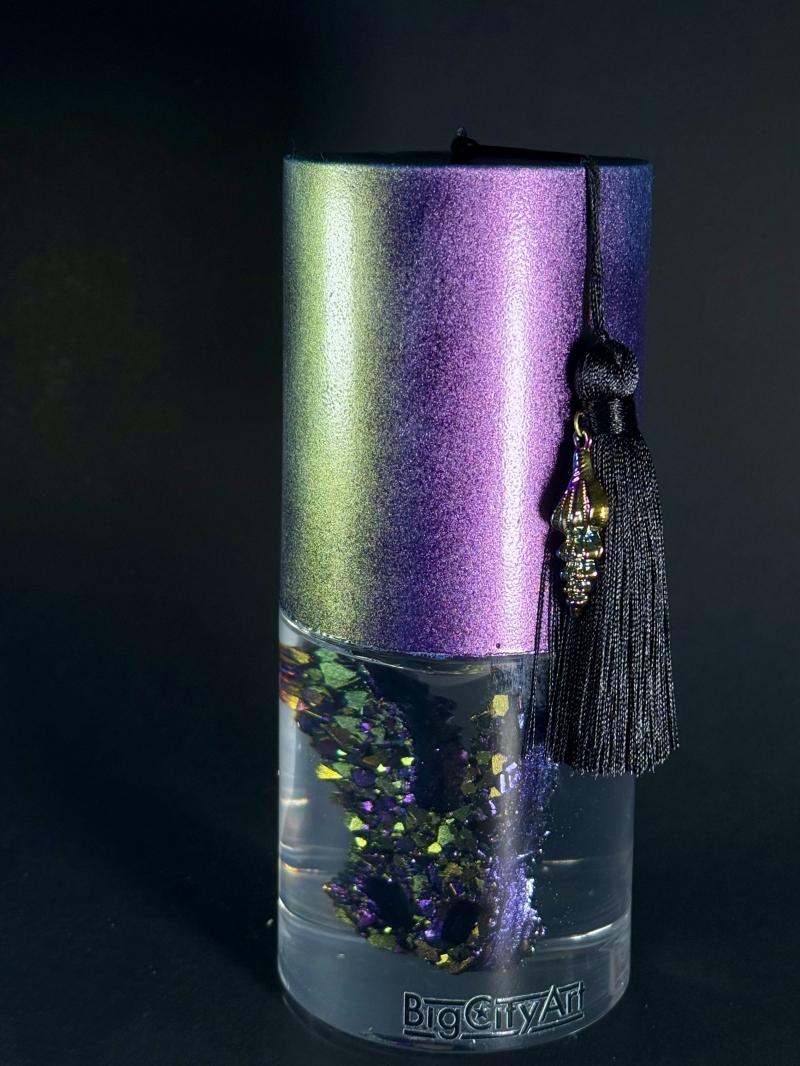 116 Soy candle and epoxy resin